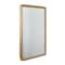 Gold Metal Wall Mirror with Beaded Detailing 24" x 2" x 36"